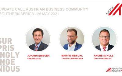 Guest Article: Update Call Austrian Business Community – Southern Africa