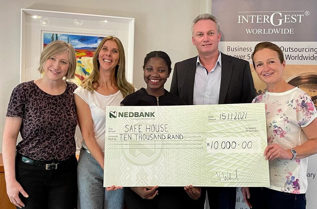 Guest Article: InterGest South Africa and WerthSchroeder Inc. have donated ZAR 10.000 to the Safe House project for the 2021 Mandela Day